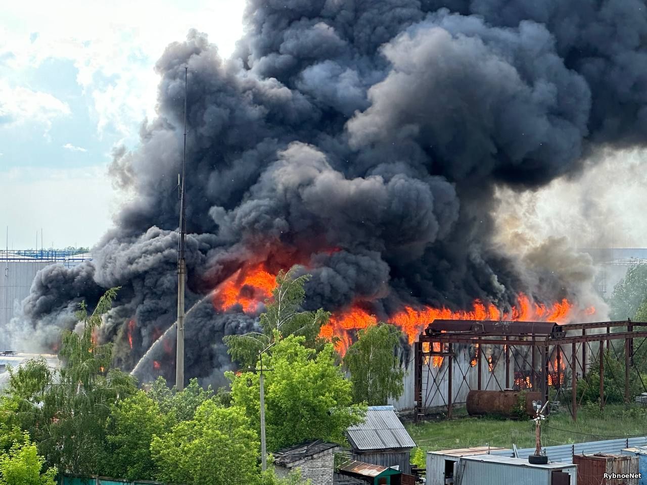 Новости рязани пожар